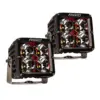 RIGID Industries Radiance Pod XL - Black Case w/Red Backlight - Pair